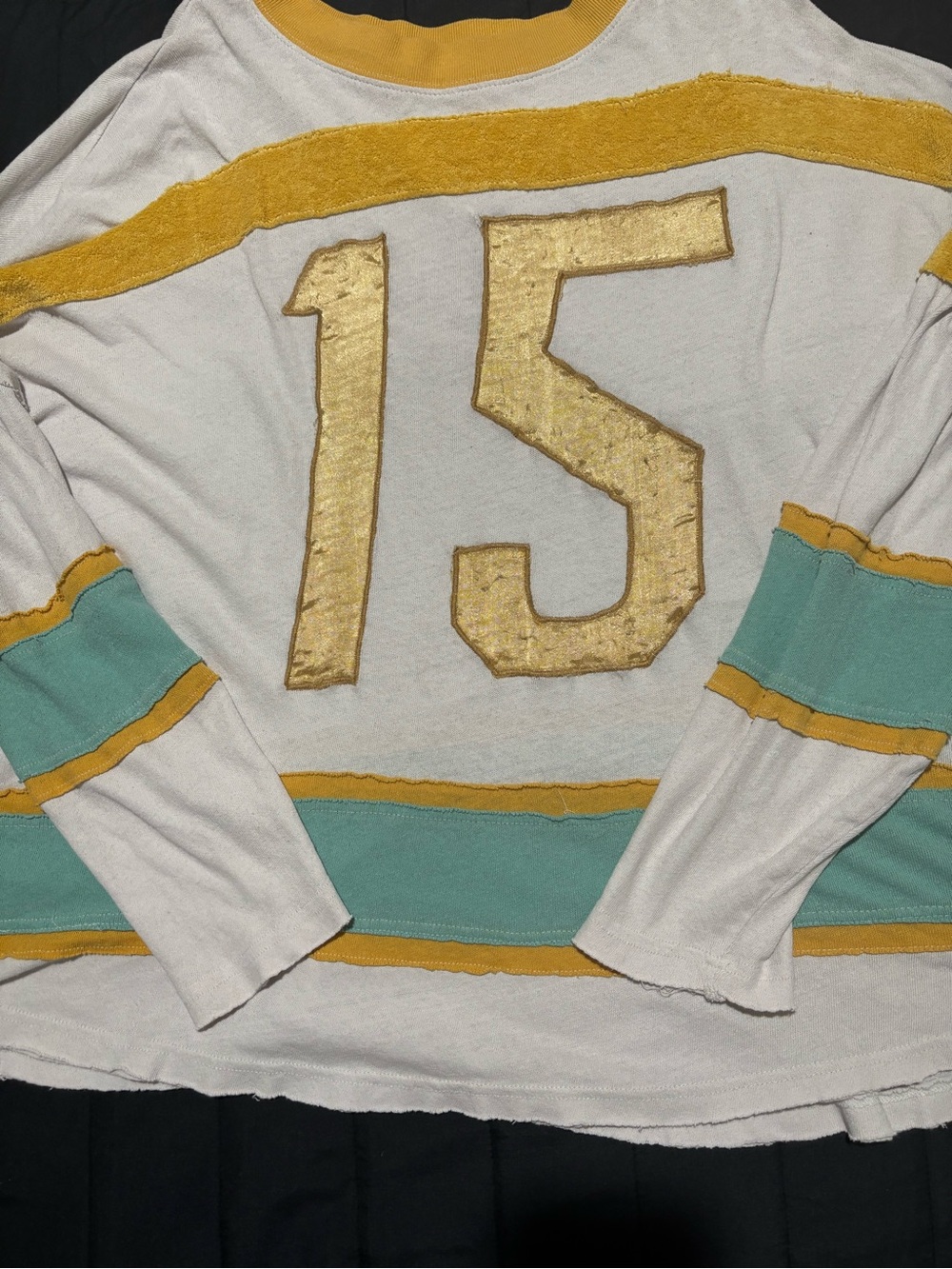 We The Free White Tee with Gold numbers - Picture 2 of 6